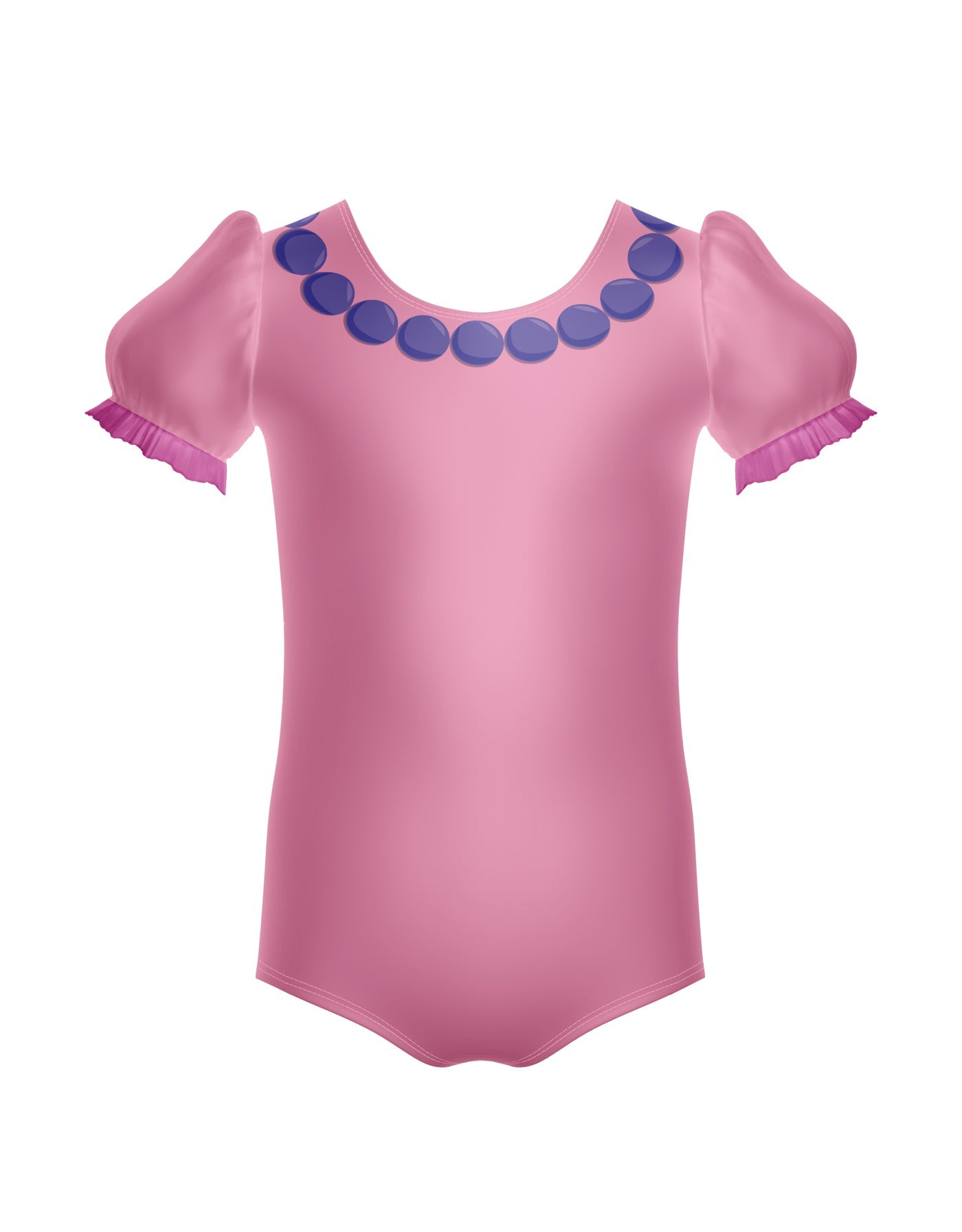 Lets Get Fancy Puff Sleeve Leotard