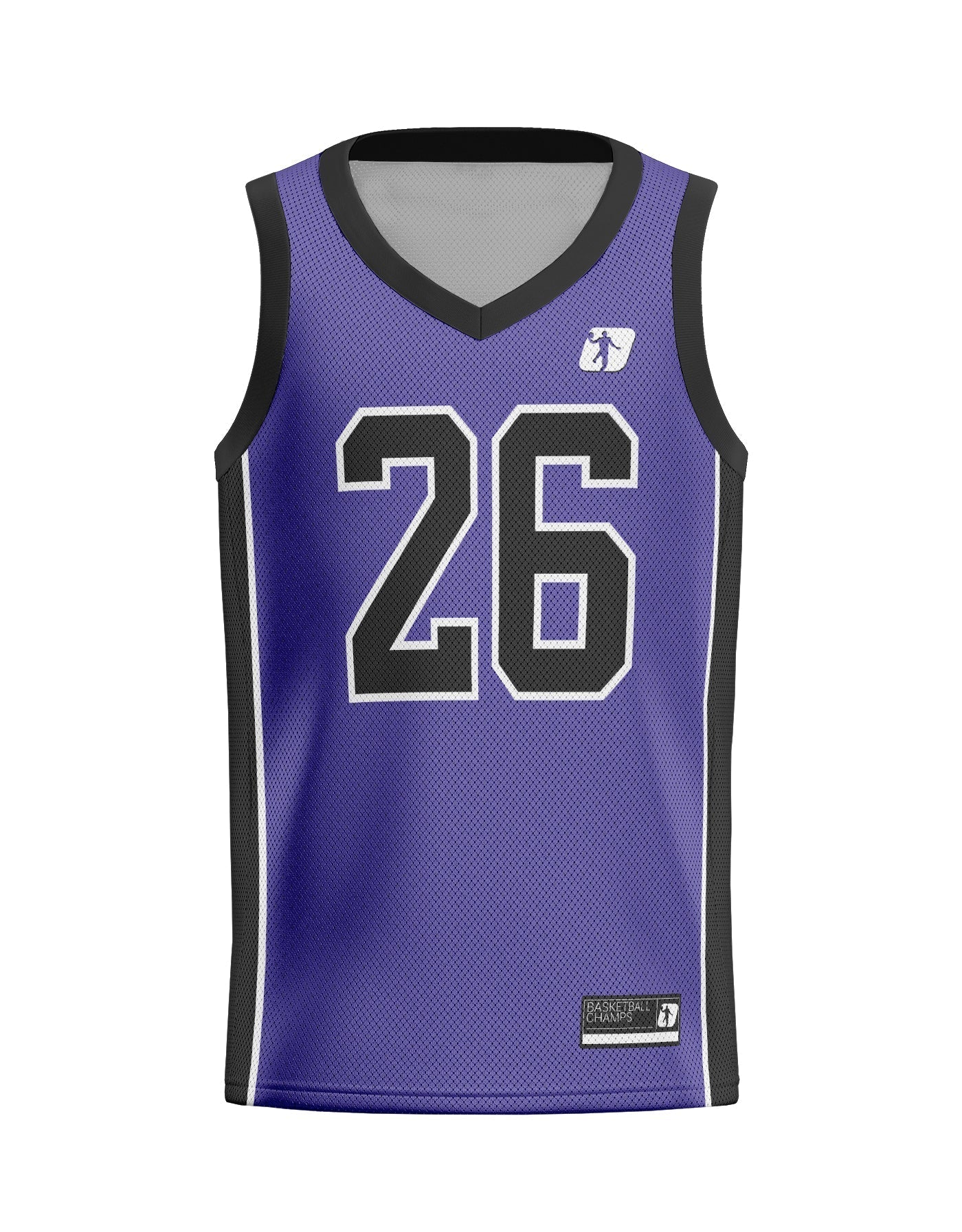 Hoopz Basketball Jersey No Side Panel