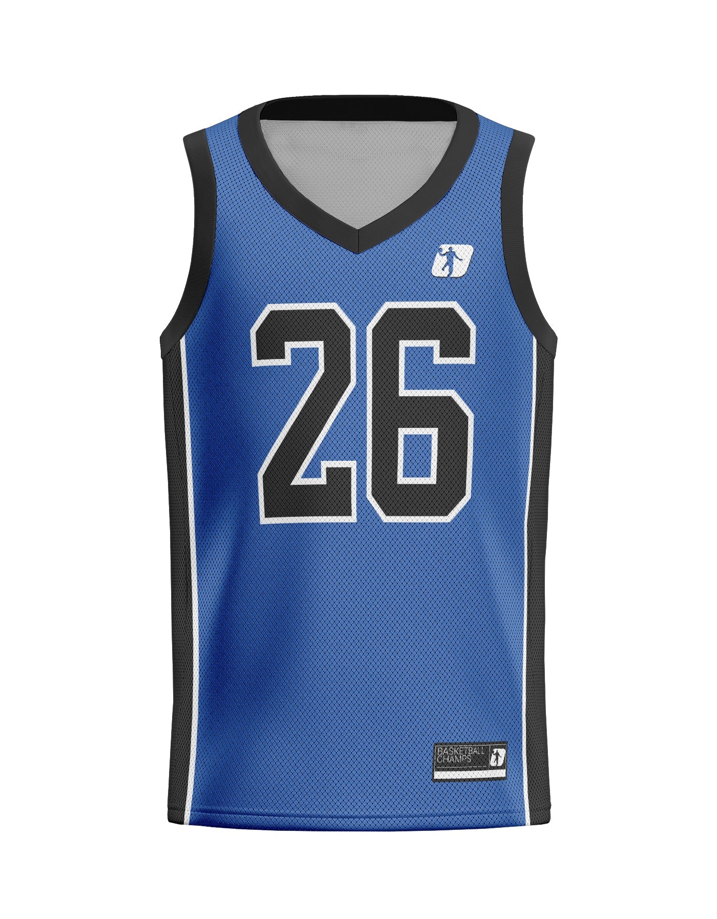 Hoopz Basketball Jersey No Side Panel