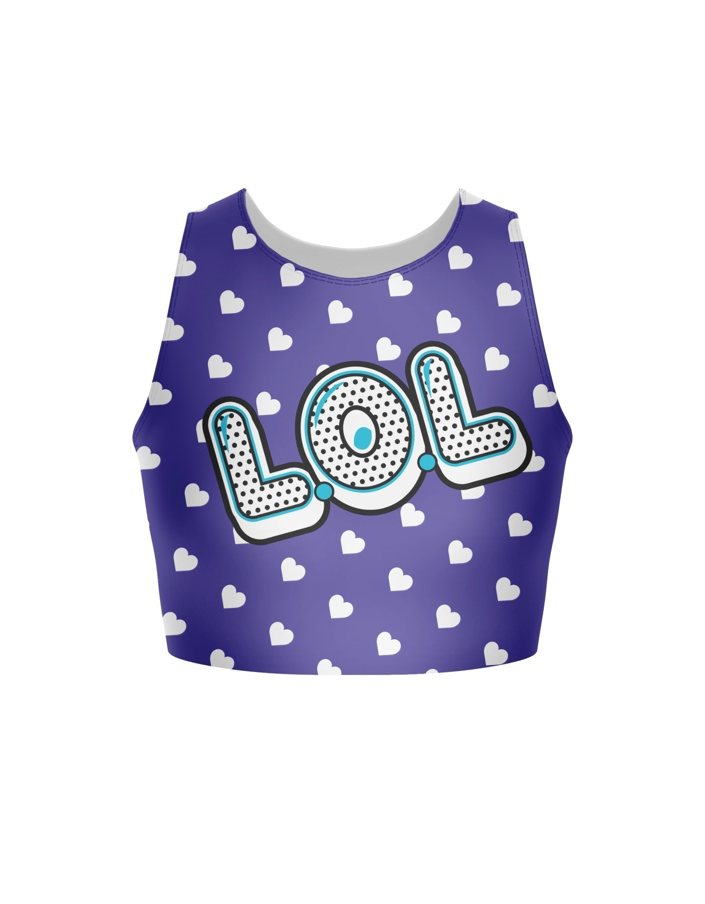 LOL Sleeveless Crop Top