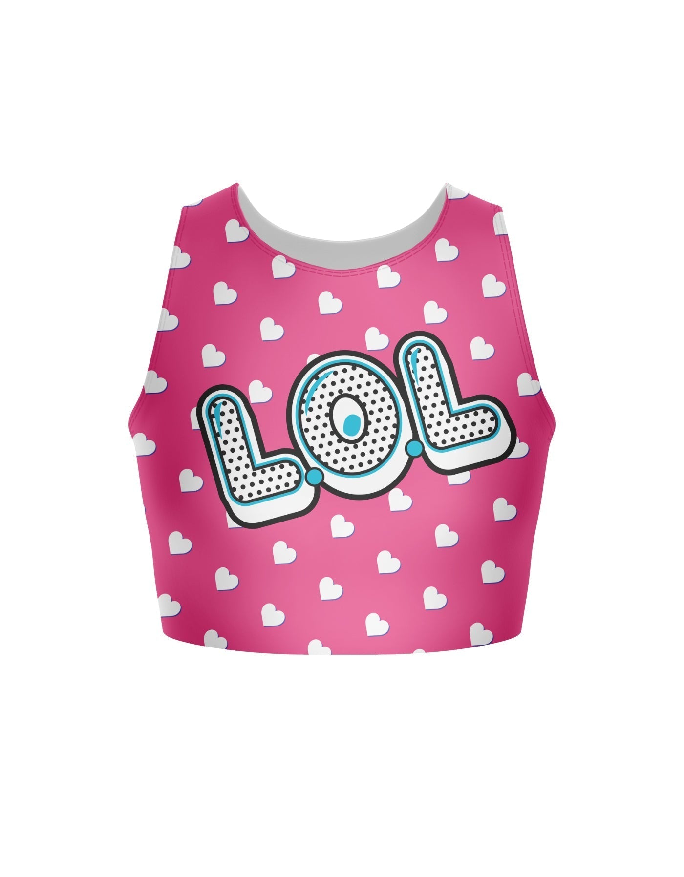 LOL Sleeveless Crop Top