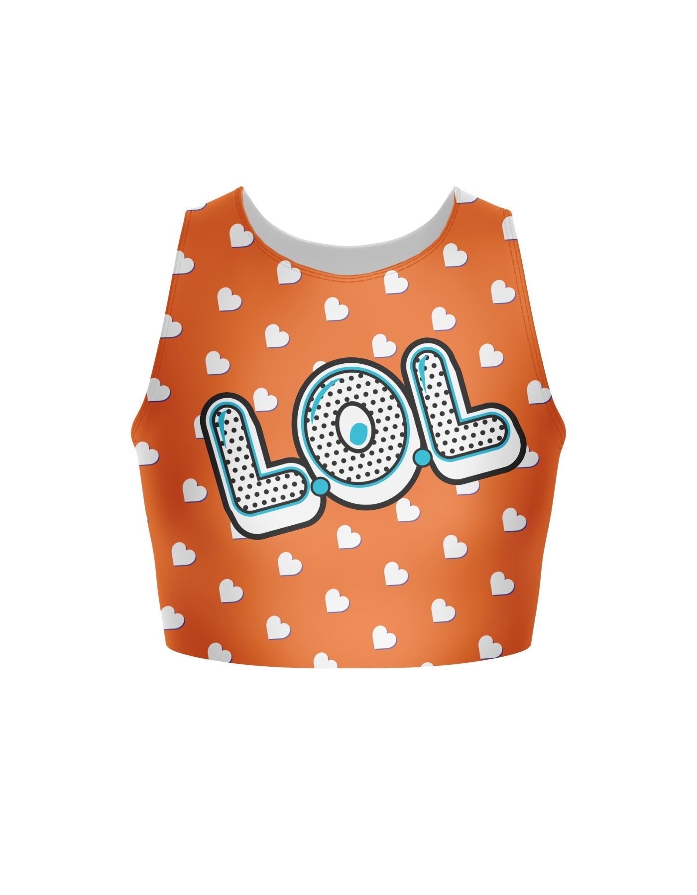 LOL Sleeveless Crop Top