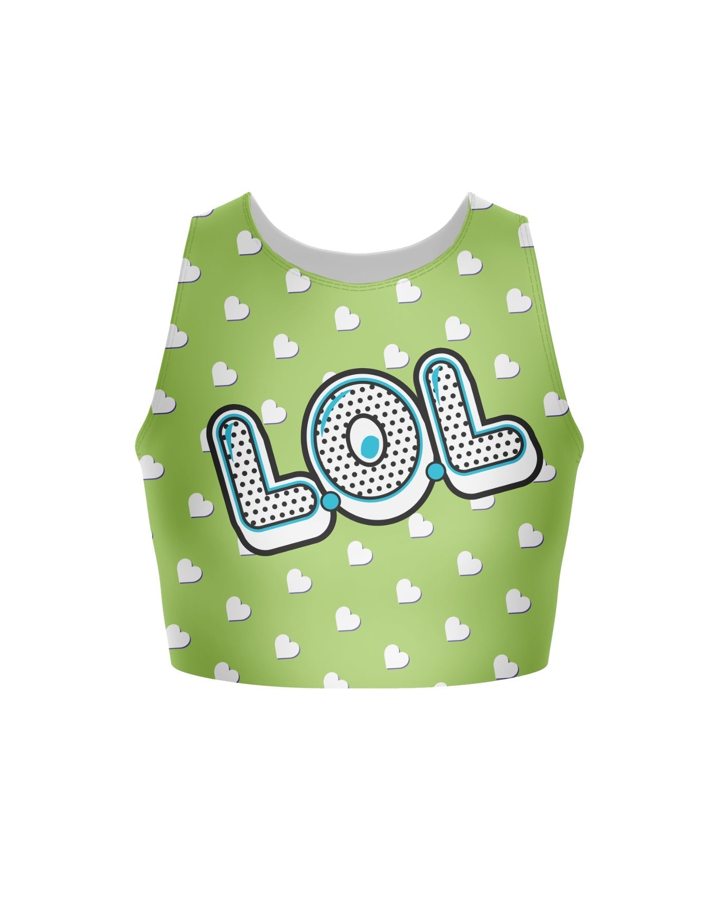 LOL Sleeveless Crop Top