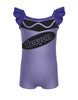Crayons Camisole Flutter Sleeve Biketard