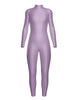 LS Tneck Zipper Back Unitard