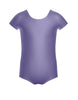 Solid Lycra Cap Sleeve Leotard