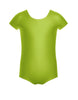 Solid Lycra Cap Sleeve Leotard