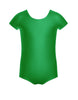 Solid Lycra Cap Sleeve Leotard