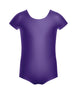 Solid Lycra Cap Sleeve Leotard