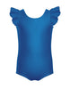 Solid Lycra Tank with Gather Sleeve Leotard