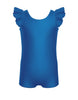 Solid Lycra Tank with Gather Sleeve Leotard