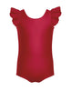 Solid Lycra Tank with Gather Sleeve Leotard