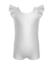 Solid Lycra Tank with Gather Sleeve Leotard