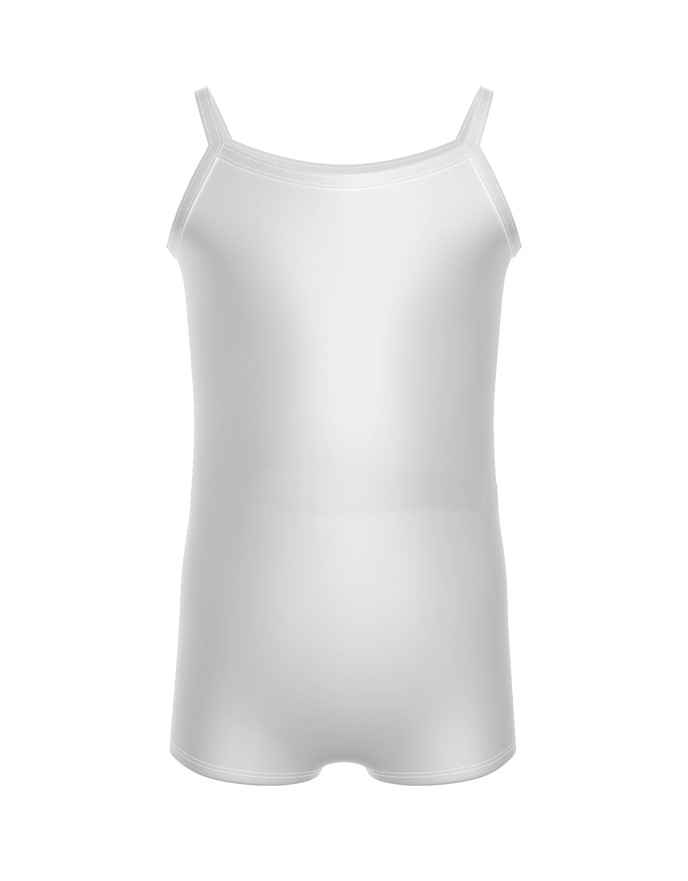 Solid Lycra Cami Biketard