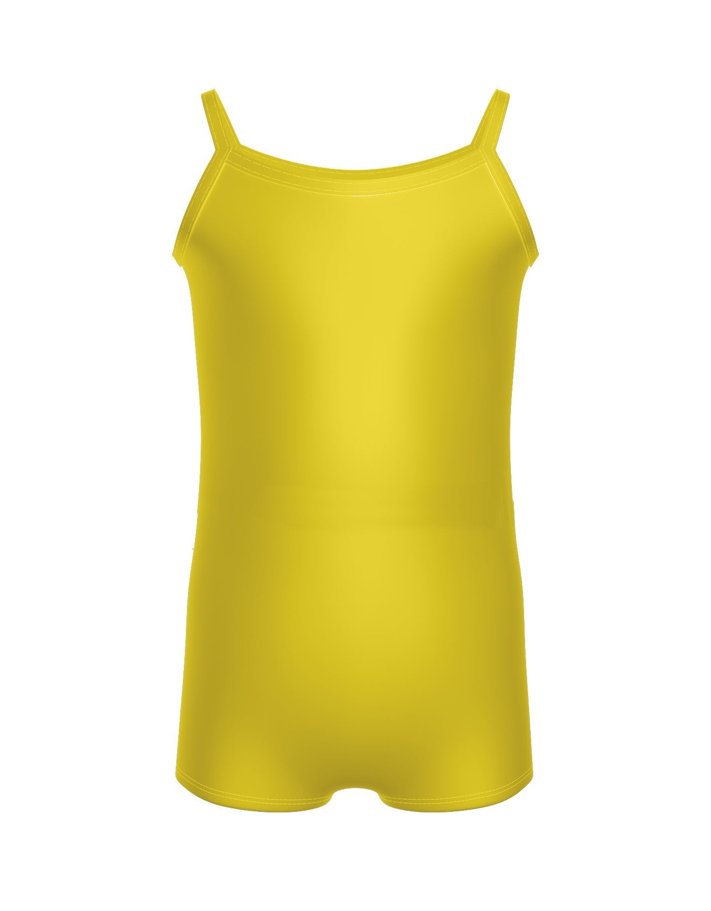 Solid Lycra Cami Biketard