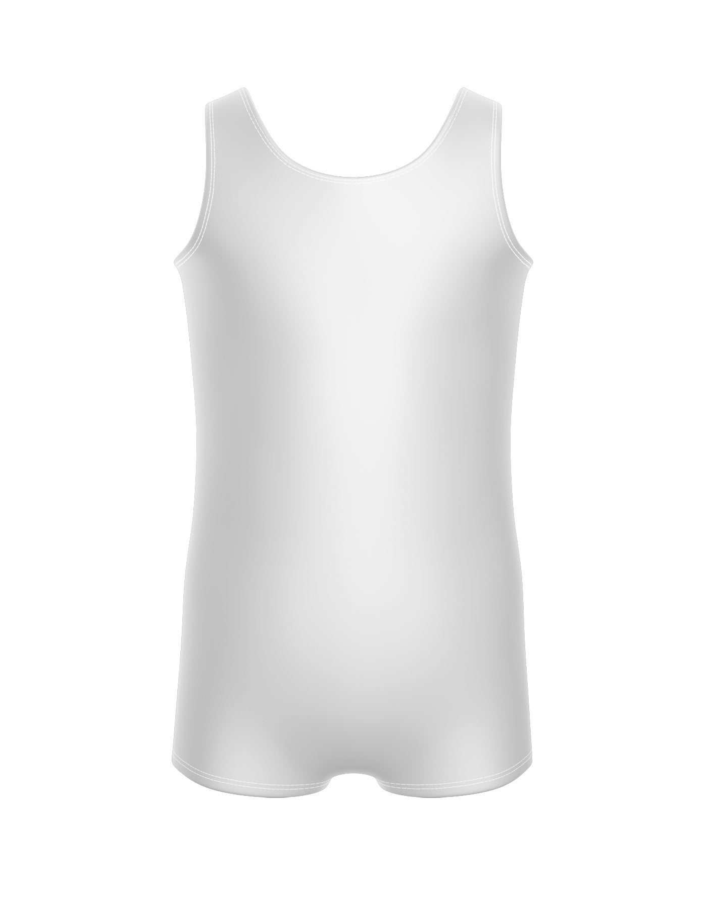 Solid Lycra Tank Biketard