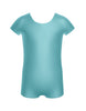 Solid Lycra Cap Sleeve Biketard
