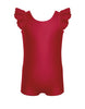 Solid Lycra Tank with Gather Sleeve Biketard
