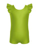 Solid Lycra Tank with Gather Sleeve Biketard