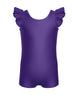 Solid Lycra Tank with Gather Sleeve Biketard
