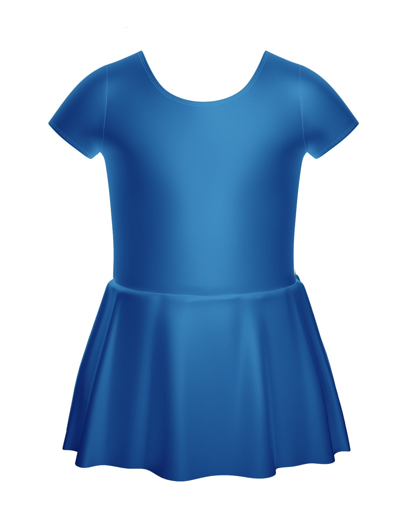 Solid Lycra Cap Sleeve Dress