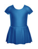 Solid Lycra Cap Sleeve Dress