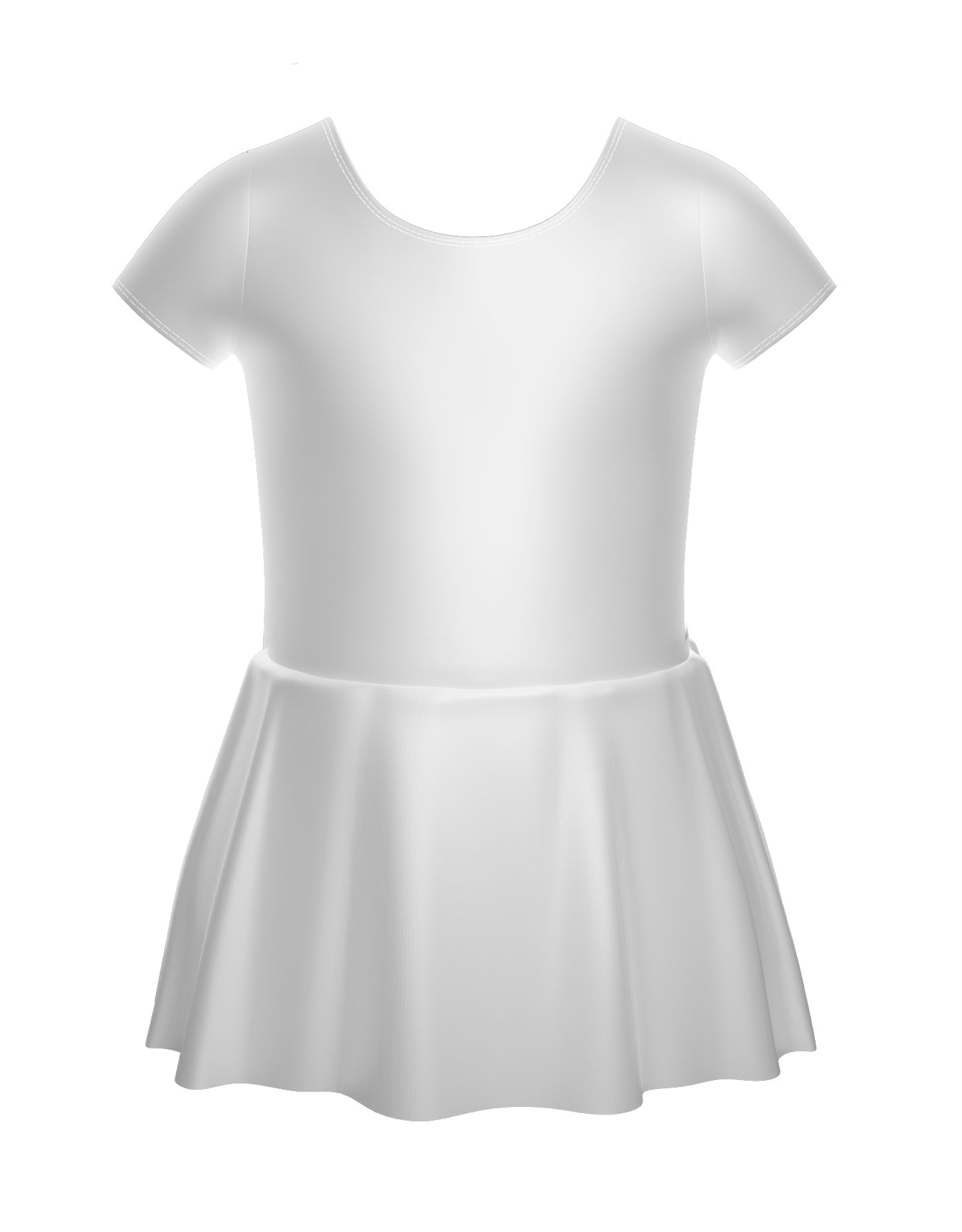 Solid Lycra Cap Sleeve Dress
