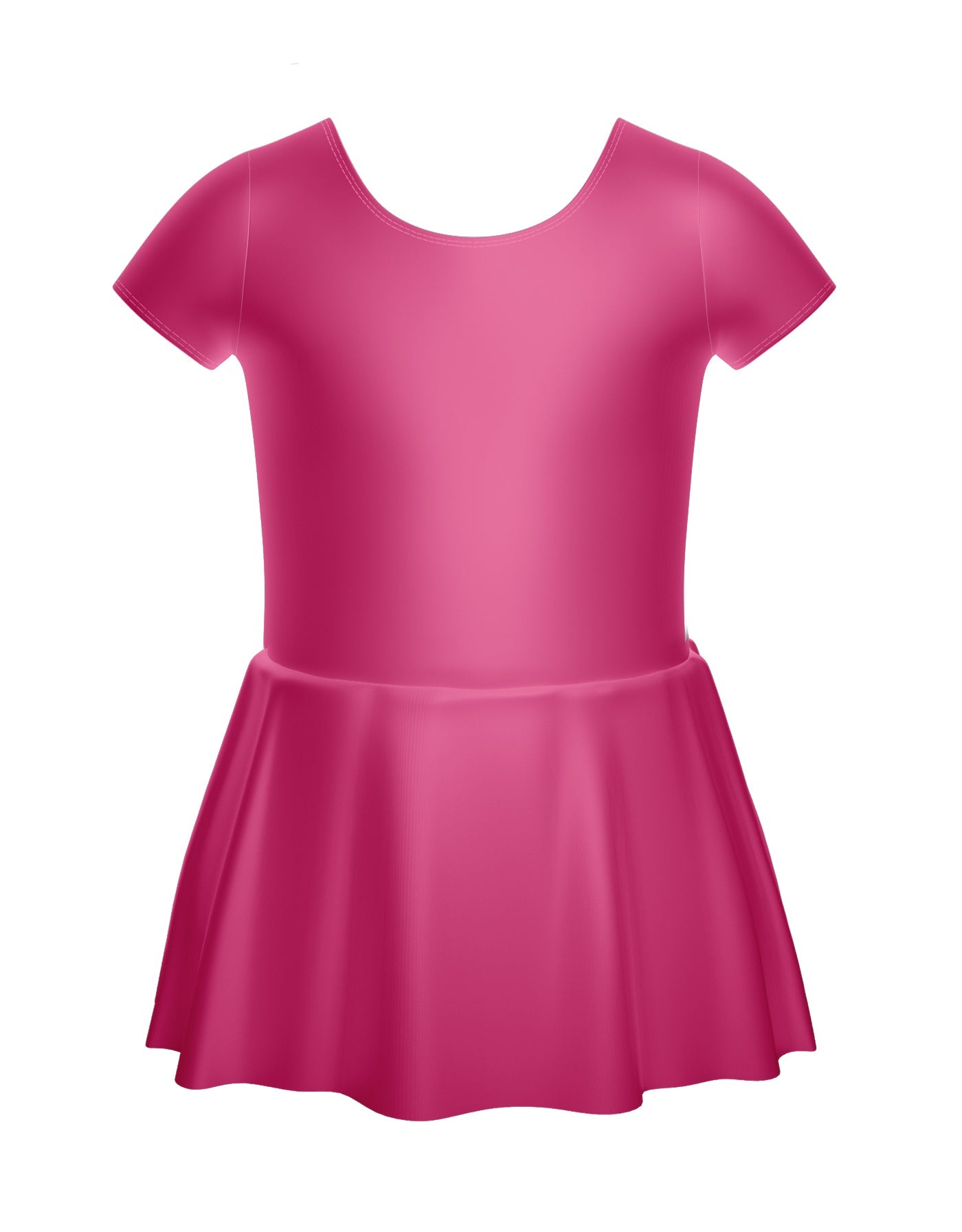 Solid Lycra Cap Sleeve Dress