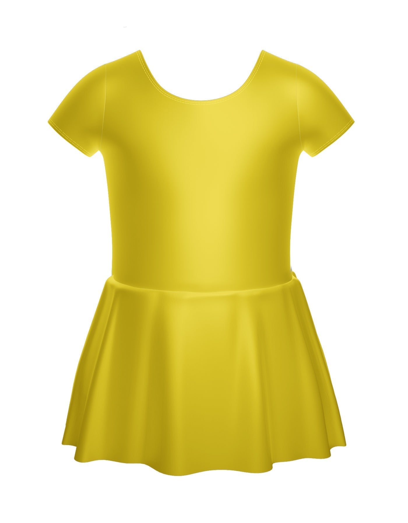 Solid Lycra Cap Sleeve Dress