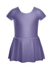 Solid Lycra Cap Sleeve Dress