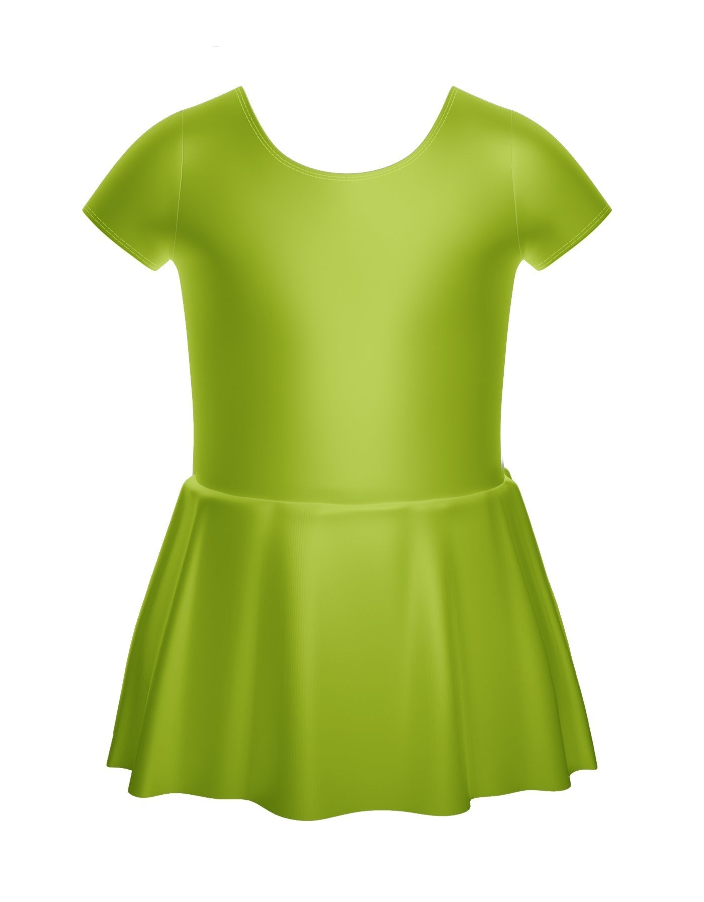 Solid Lycra Cap Sleeve Dress