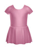 Solid Lycra Cap Sleeve Dress
