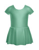 Solid Lycra Cap Sleeve Dress