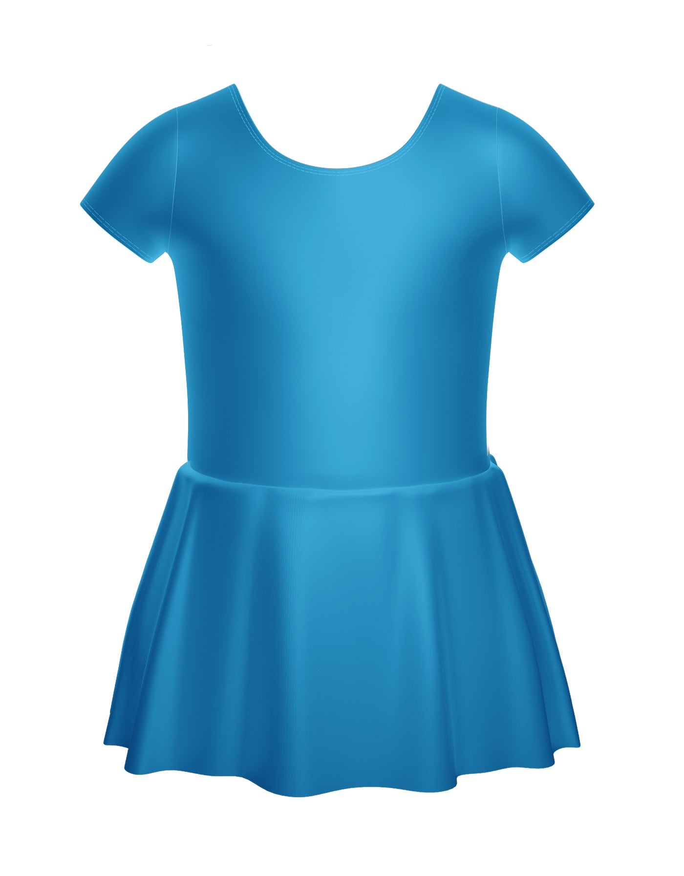 Solid Lycra Cap Sleeve Dress