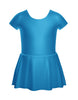 Solid Lycra Cap Sleeve Dress