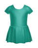 Solid Lycra Cap Sleeve Dress
