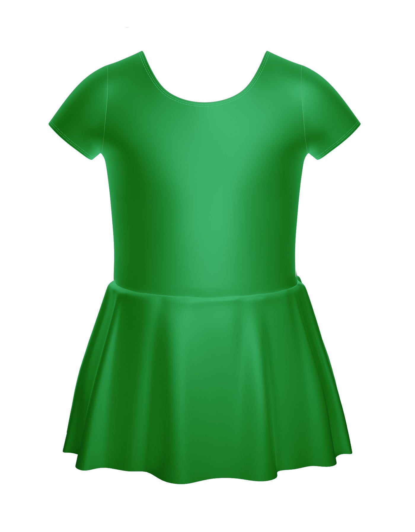 Solid Lycra Cap Sleeve Dress