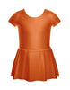 Solid Lycra Cap Sleeve Dress