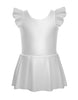 Solid Lycra Tank with Gather Sleeve Dress