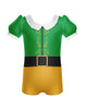 City Elf Puff Sleeve Biketard