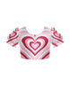 Love Shack Puff Sleeve Crop Top