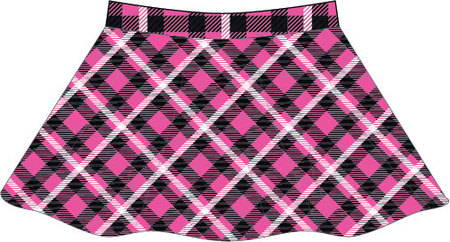 Custom Pom School Girl Top Skirt