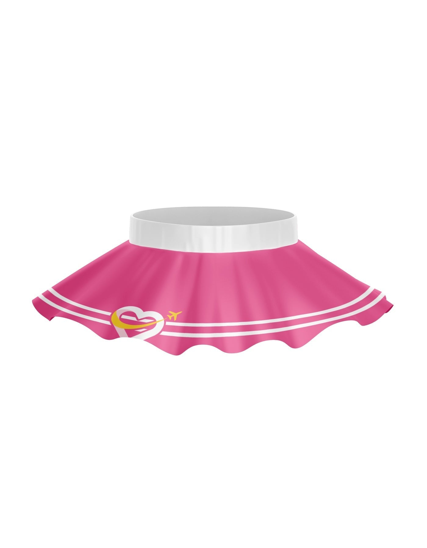 Flight Attendant Top Skirt Tall Band