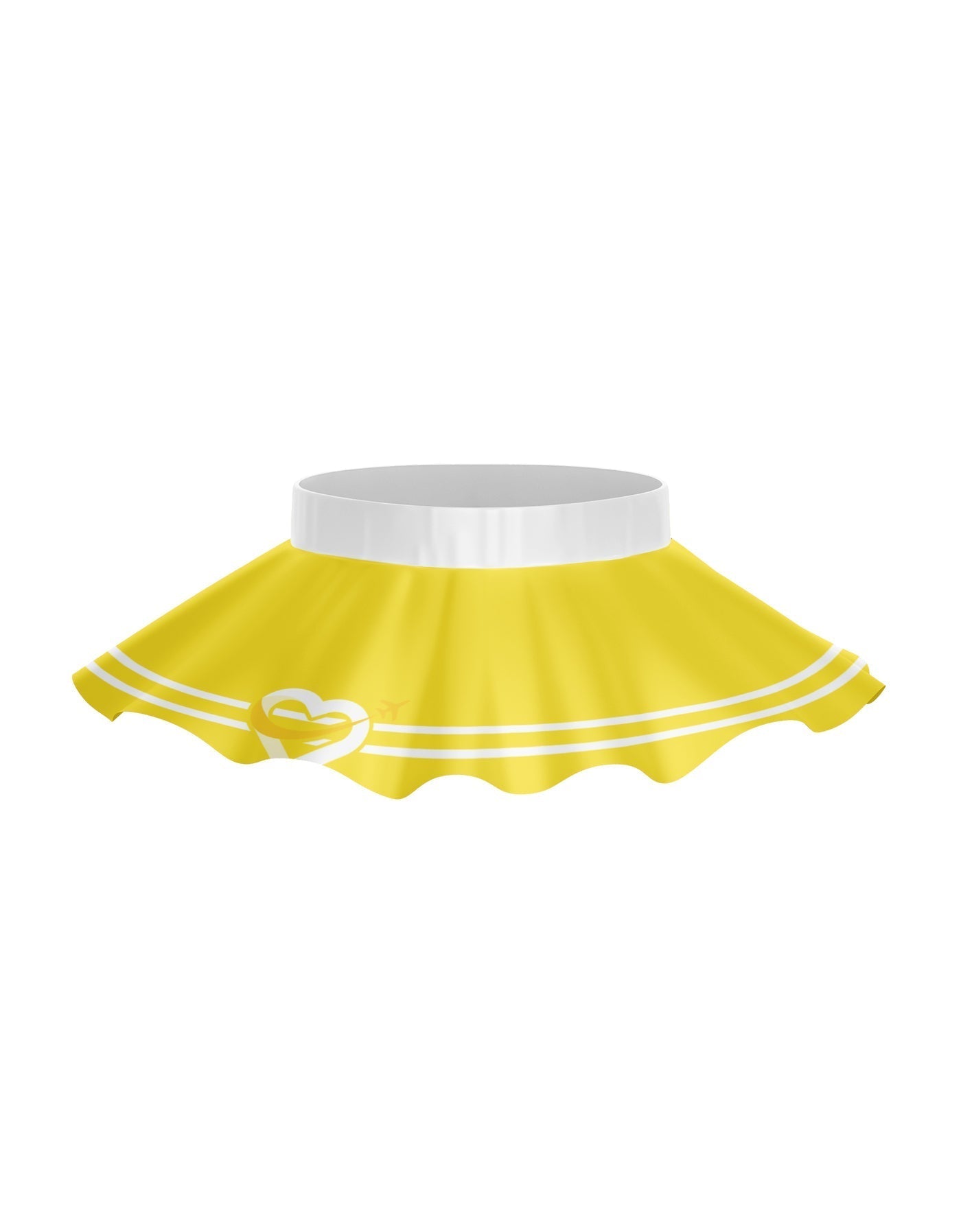 Flight Attendant Top Skirt Tall Band