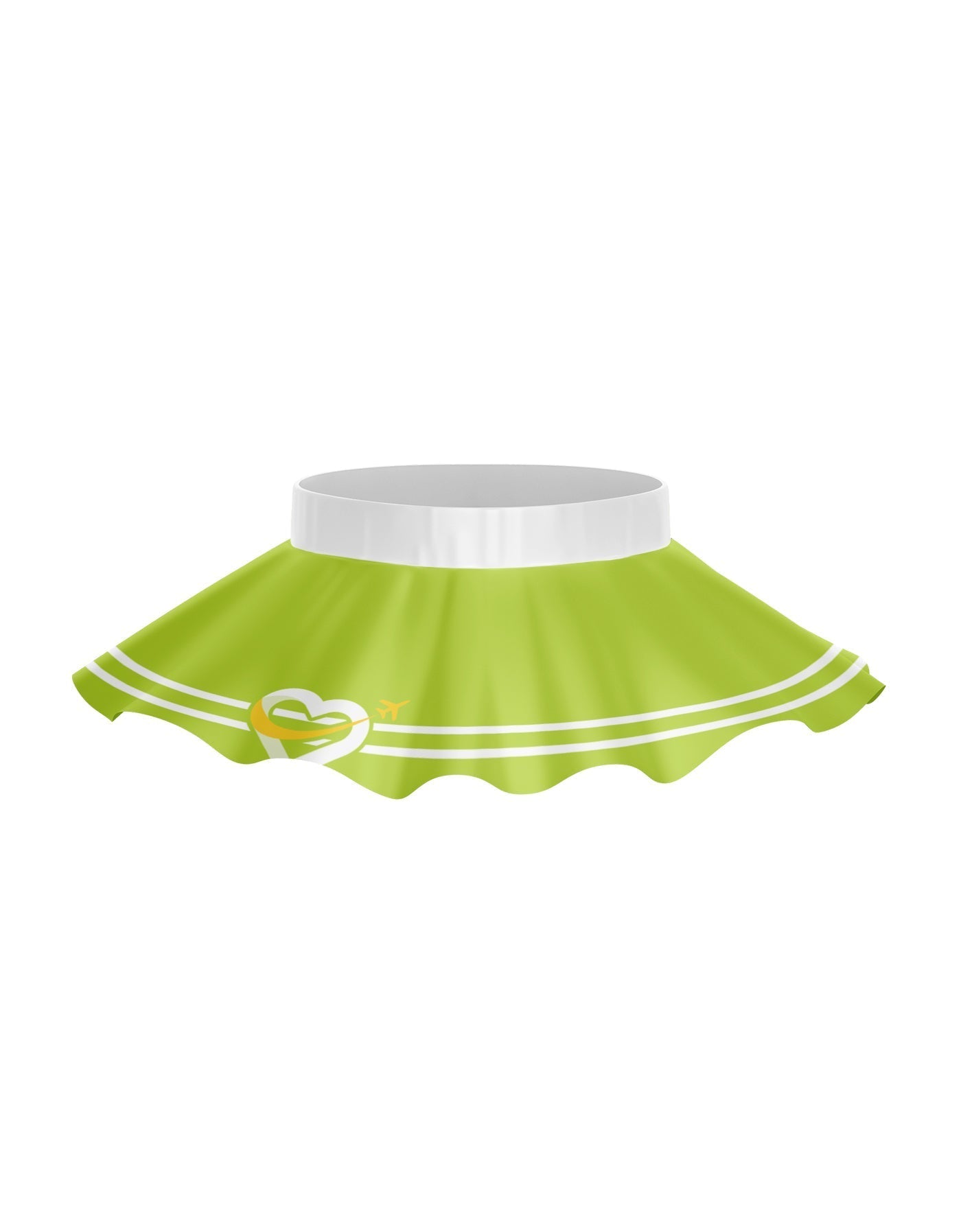 Flight Attendant Top Skirt Tall Band