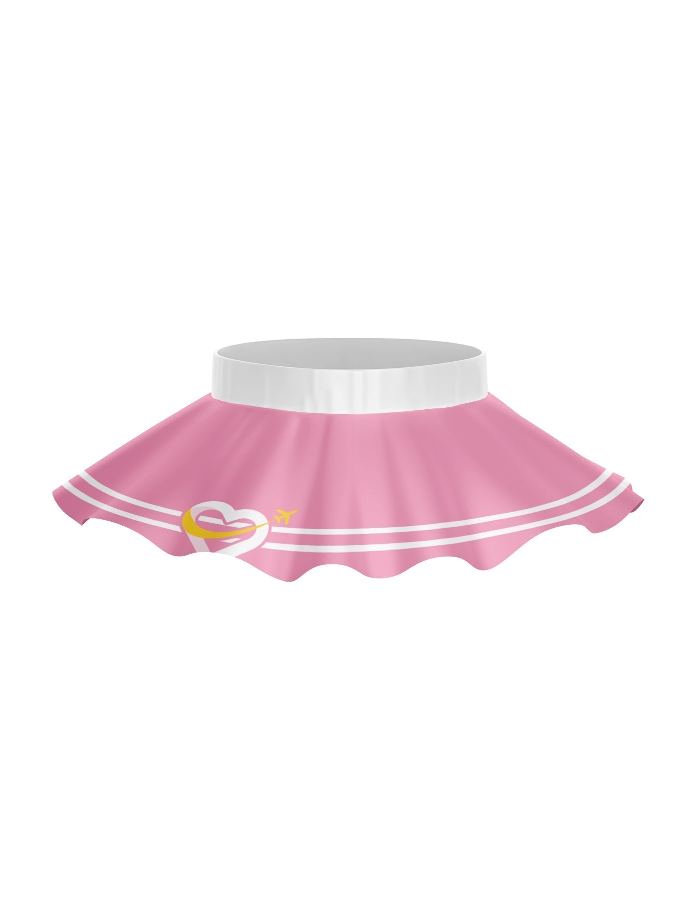 Flight Attendant Top Skirt Tall Band