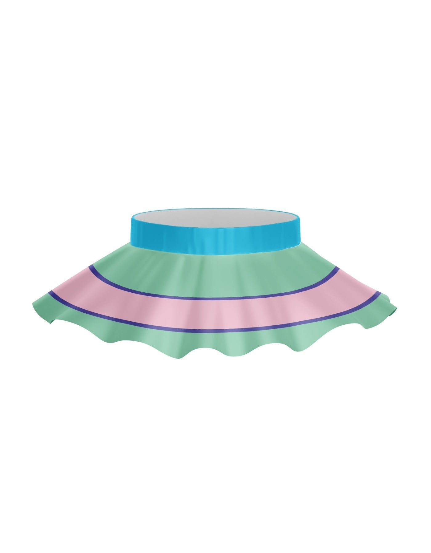 Lets Get Fancy Top Skirt Tall Band