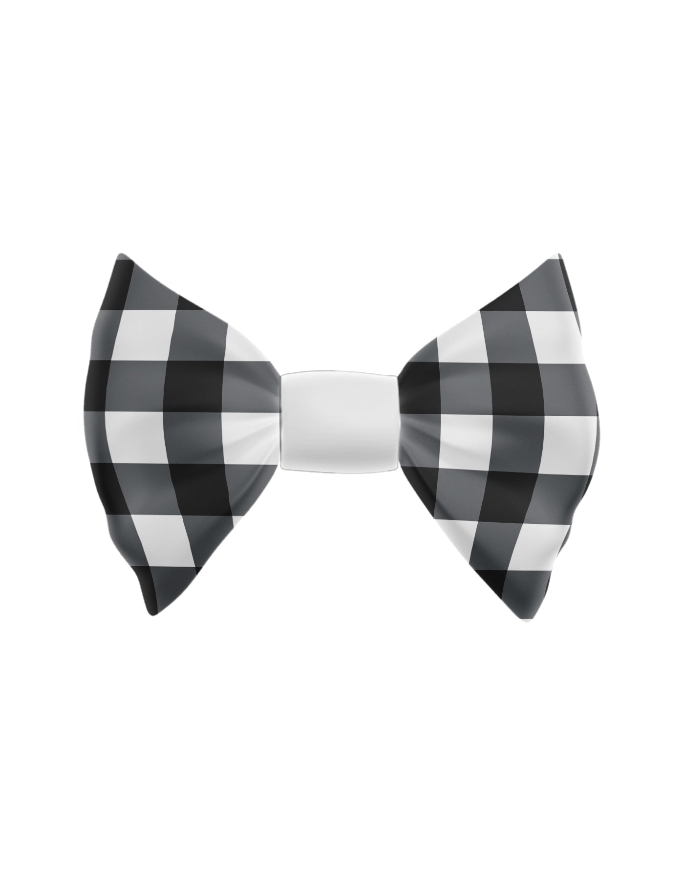 Gingham Baby Hair Bow