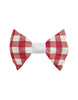 Gingham Baby Hair Bow