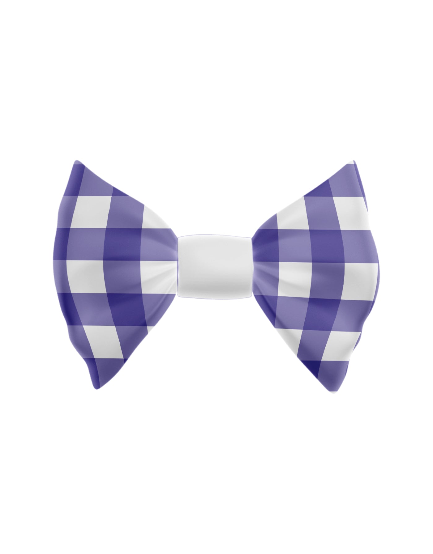 Gingham Baby Hair Bow